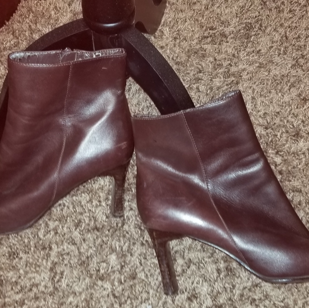 Booties Chocolate Brown